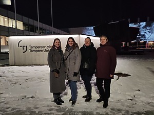 Erasmus+ staff mobility visit at Tampere University